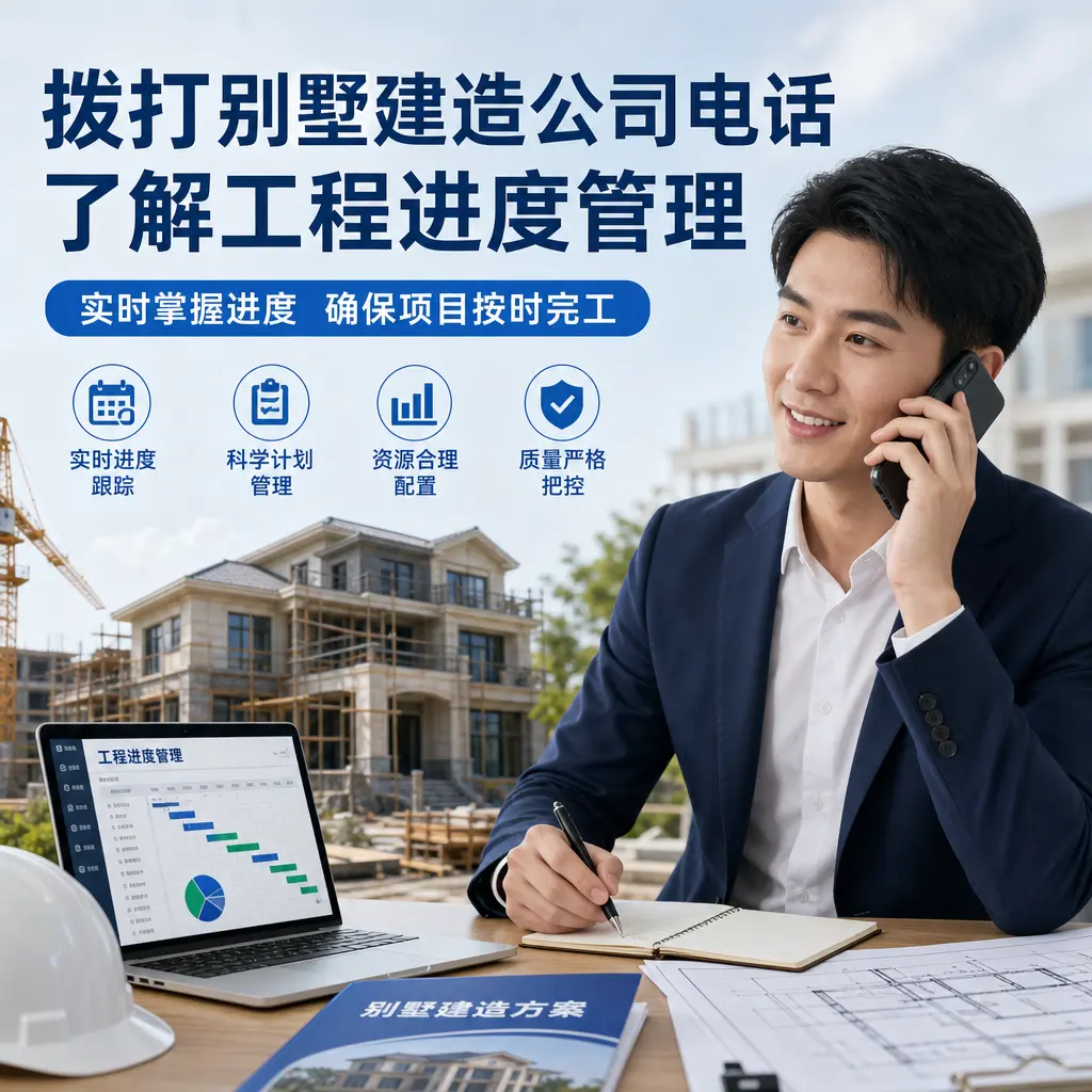 拨打黔东南别墅建造公司电话,了解工程进度管理
