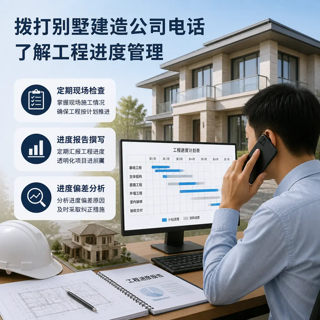 拨打黔东南别墅建造公司电话,了解工程进度管理