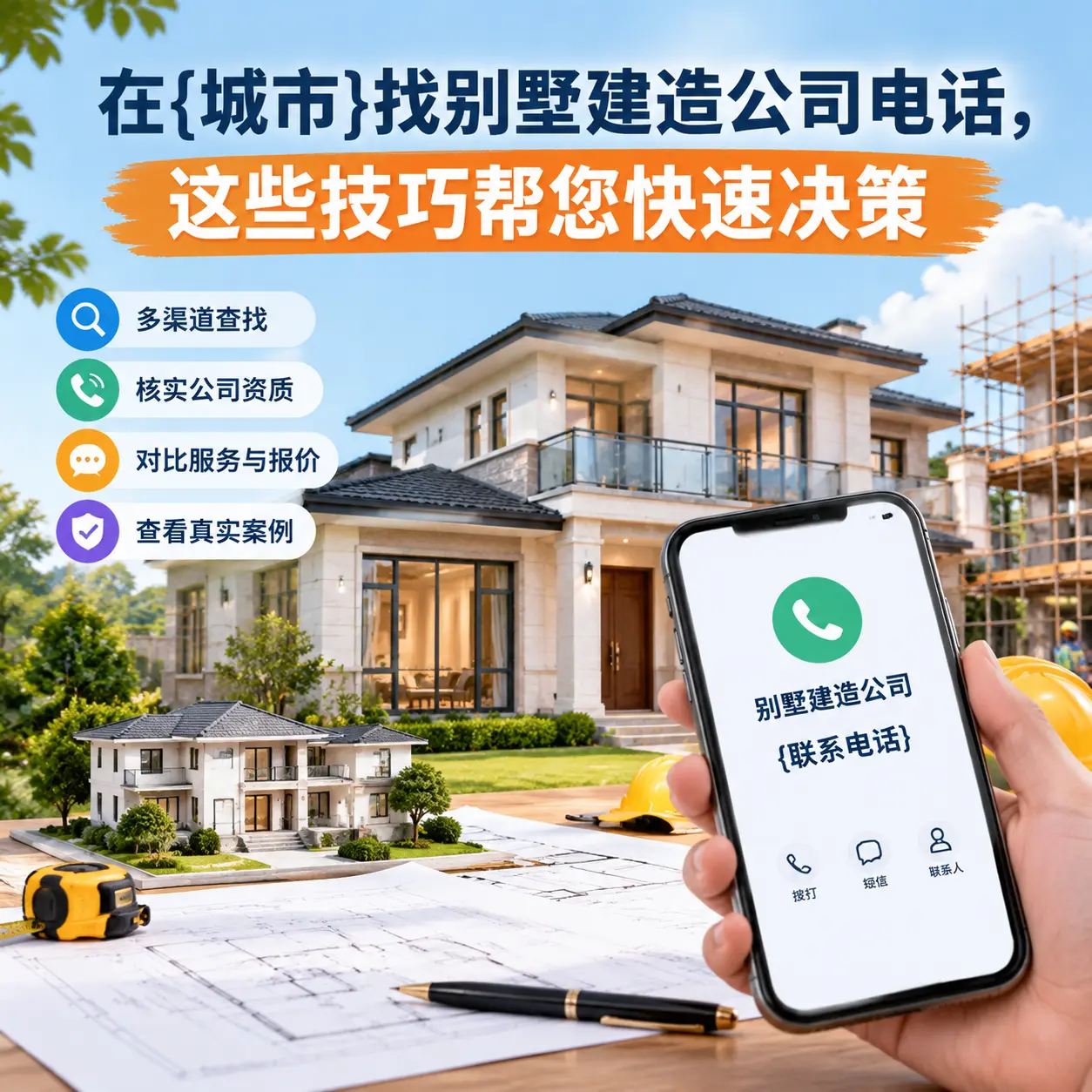 在黔东南找别墅建造公司电话，这些技巧帮您快速决策
