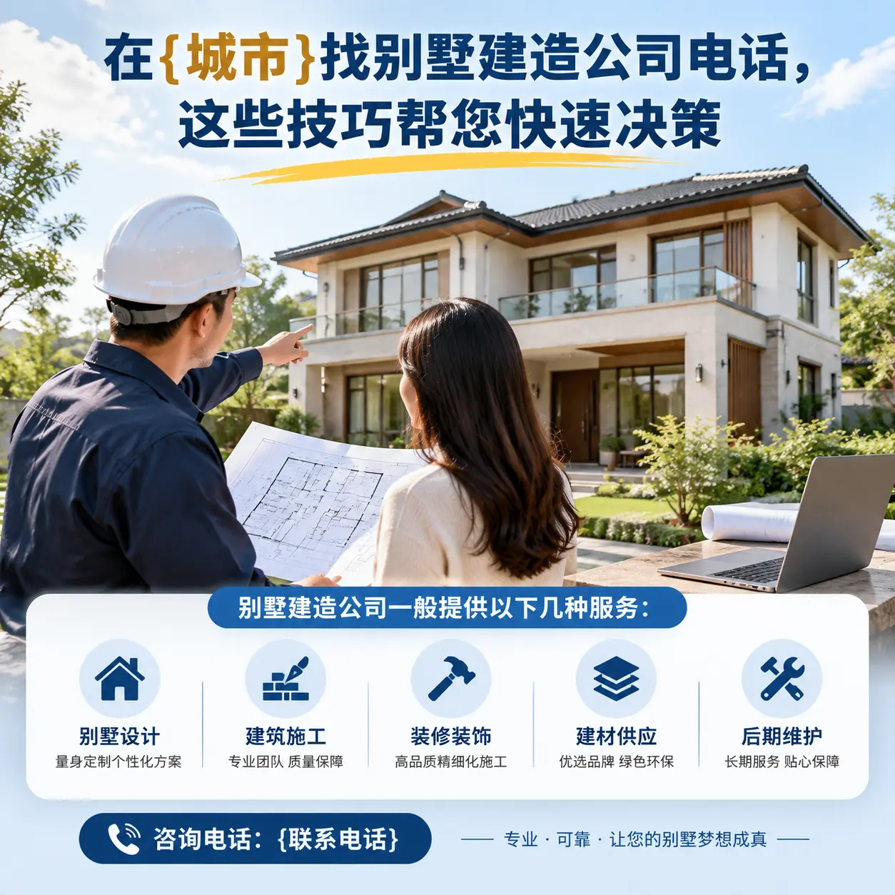 在黔东南找别墅建造公司电话，这些技巧帮您快速决策