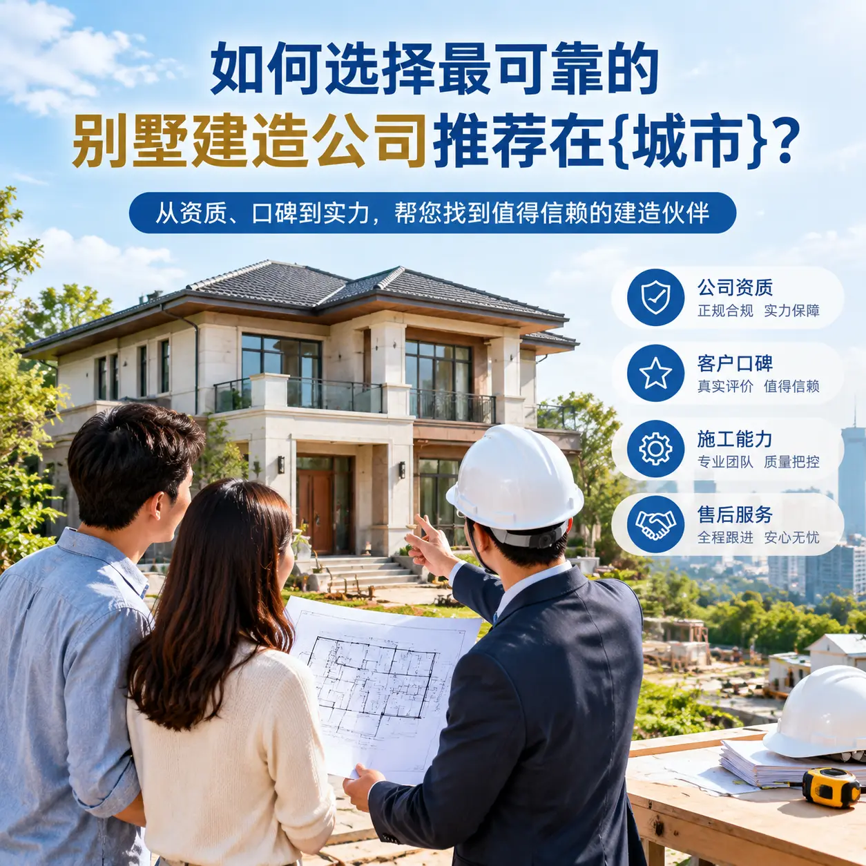 如何选择最可靠的别墅建造公司推荐在黔东南？