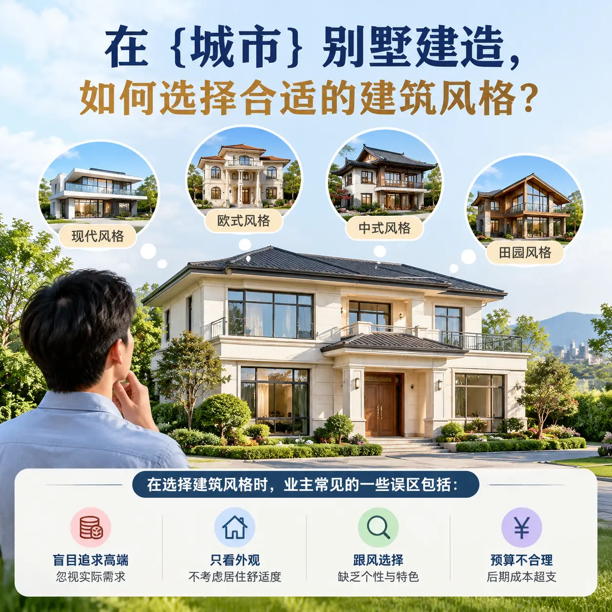 在 黔东南 别墅建造,如何选择合适的建筑风格?