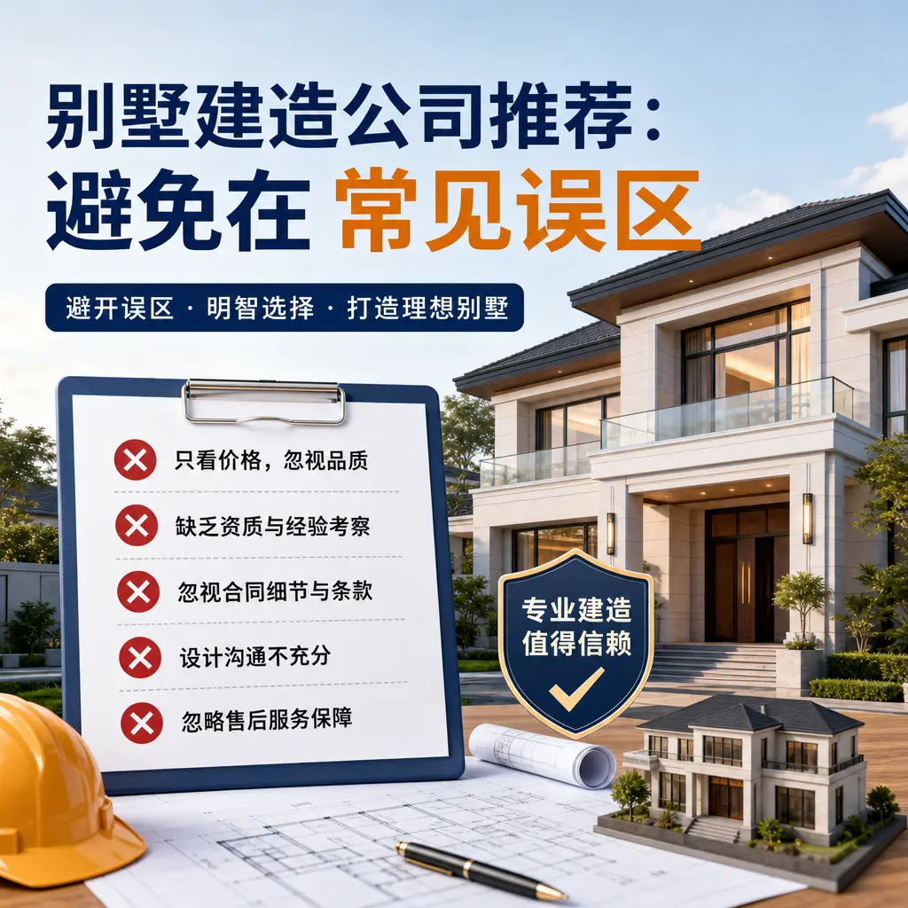 别墅建造公司推荐：避免在 黔东南 的常见误区