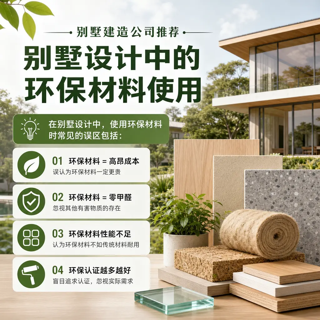 别墅建造公司推荐： 黔东南 别墅设计中的环保材料使用
