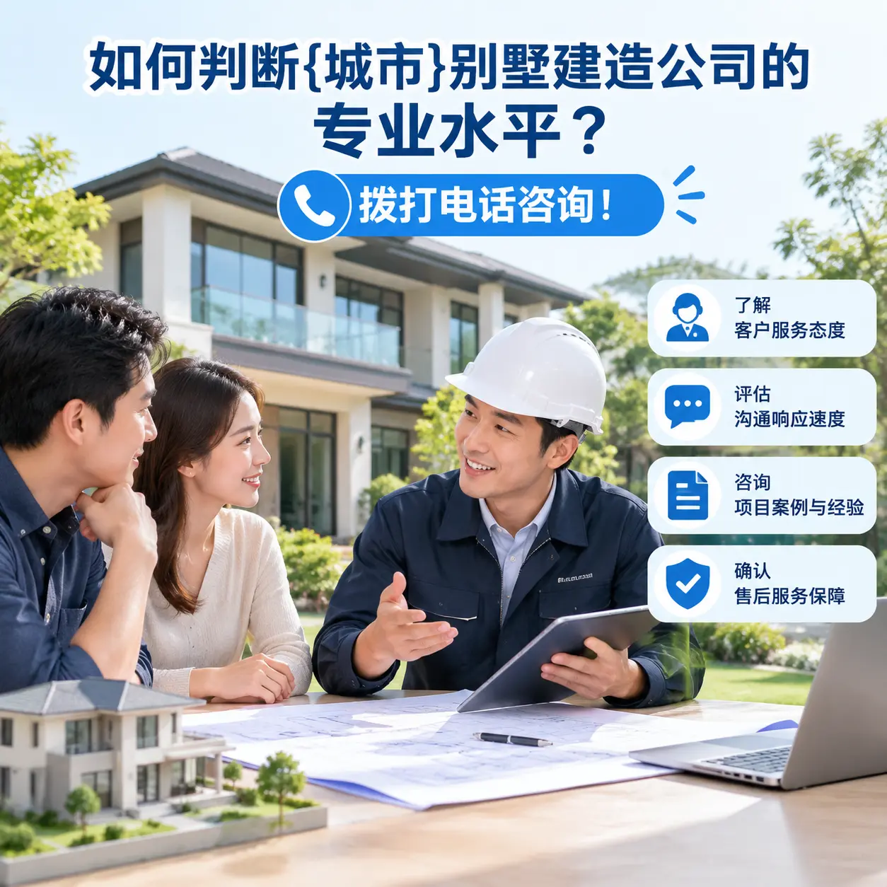 如何判断黔东南别墅建造公司的专业水平?拨打电话咨询!